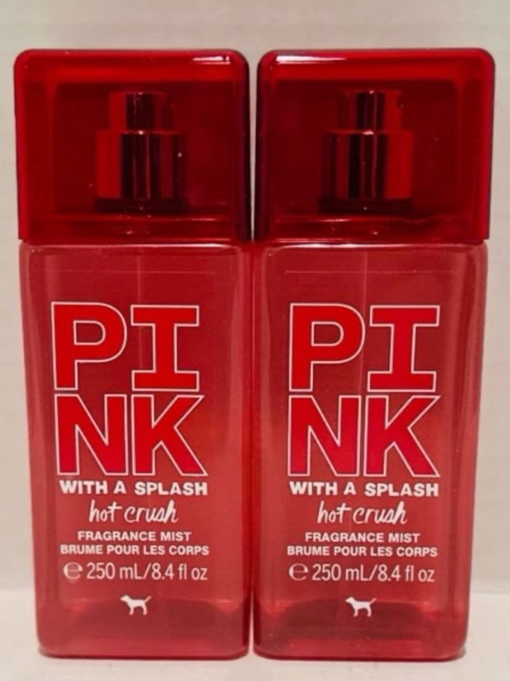 VS PINK NEW (2) Hot Crush Fragrance Mists